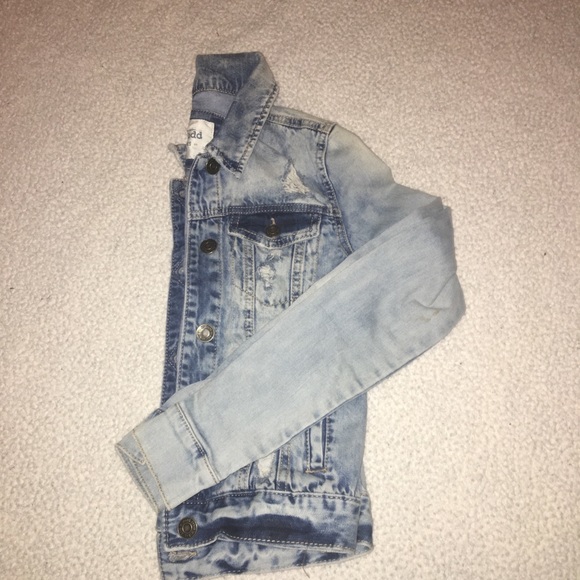 Mudd Distressed Denim Jacket - Picture 6 of 6